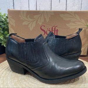 Sofft Aiden Leather Ankle Boot 